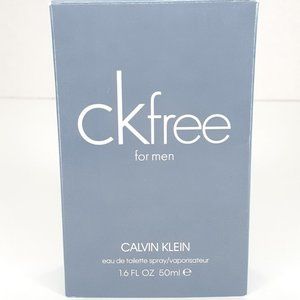 Calvin Klein CK Free Cologne for Men, 1.6 FL OZ, 50ml, New.